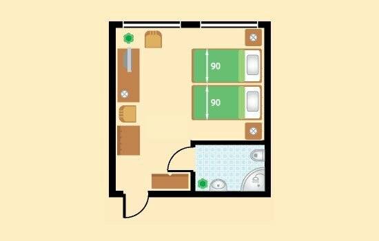 Фотографии номера Стандарт TWN 210 в Гостинице Парк Отель Дубна