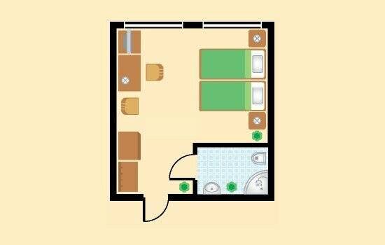 Фотографии номера Стандарт TWN 108 в Гостинице Парк Отель Дубна