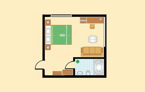 Фотографии номера Полулюкс DBL с проектором 201 в Гостинице Парк Отель Дубна